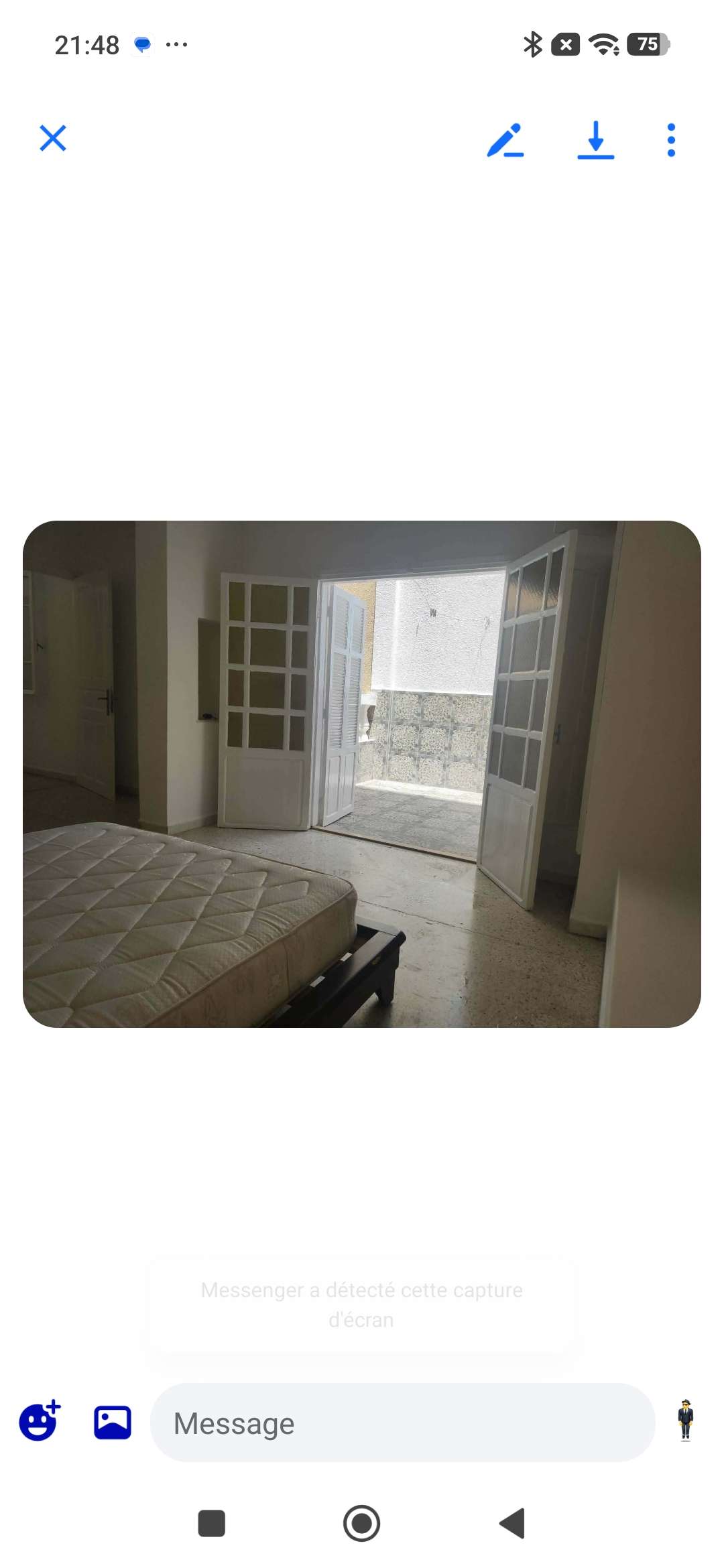 Bab Souika&nbsp;Bab Saadoun&nbsp;Location&nbsp;Appart. 3 pi�ces&nbsp;Locatroispieeces