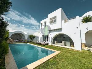 Hammamet&nbsp;Hammamet&nbsp;Vente&nbsp;Maisons&nbsp;   villa s4 avec piscine  ref751a
