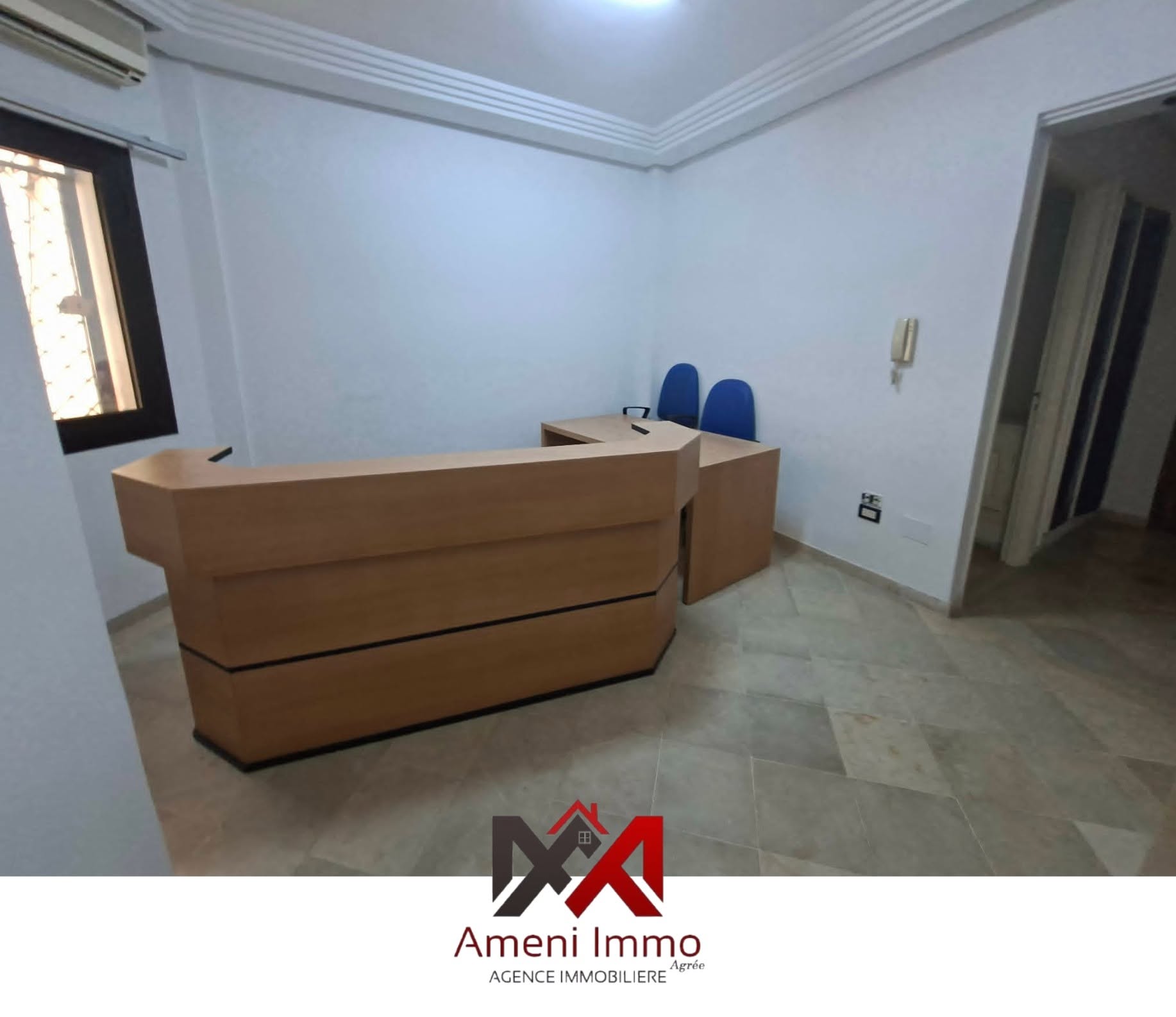 Bab Bhar&nbsp;Montplaisir&nbsp;Location&nbsp;Appart. 1 pi�ce&nbsp;Bureau s1 � montplaisir