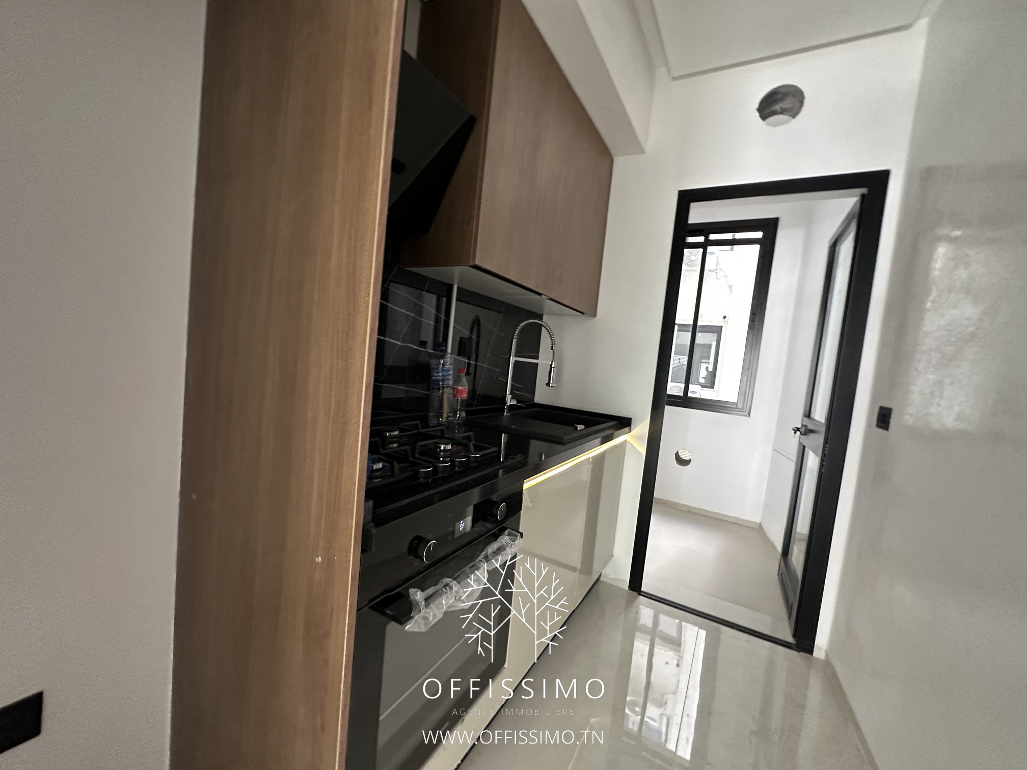 Ariana Ville&nbsp;Cite Ennasr 2&nbsp;Vente&nbsp;Appart. 1 pi�ce&nbsp;S1 direct promoteur moderne luxueux