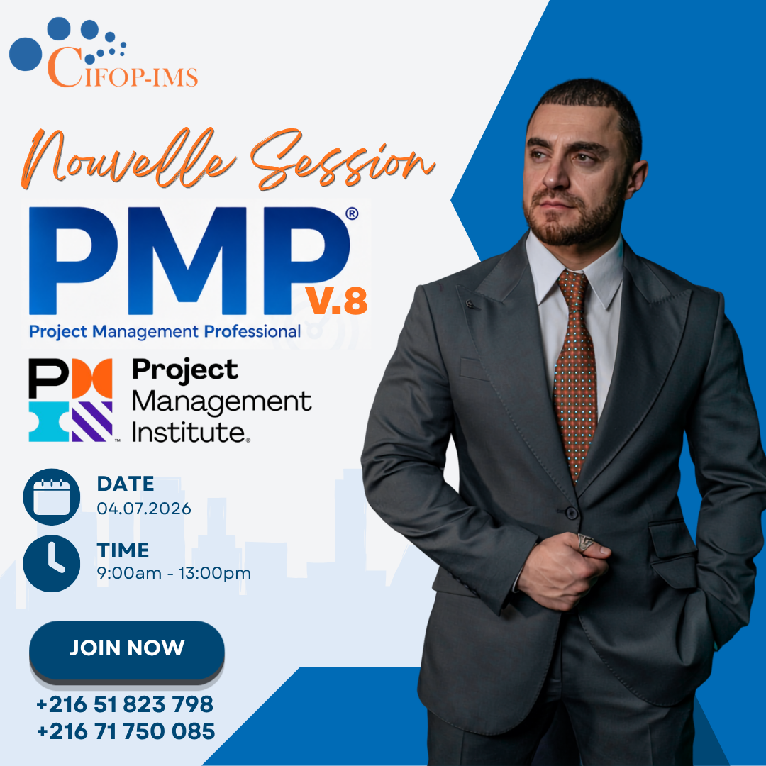 El Menzah&nbsp;El Menzah 1&nbsp;En groupe&nbsp;Autre&nbsp;Formation pmp
