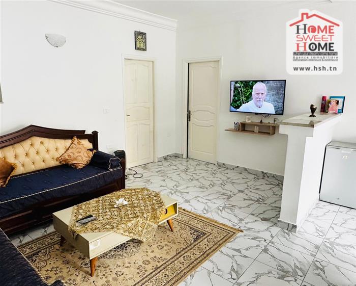 Hammamet&nbsp;Hammamet&nbsp;Location&nbsp;Appart. 2 pi�ces&nbsp;S2 meubl�e velor 130 dt par nuit�e � hammamet nord