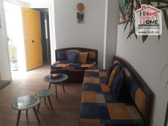 La Marsa&nbsp;Marsa Ennassim&nbsp;Location&nbsp;Appart. 2 pi�ces&nbsp;Studio s1 meubl� cocon � la marsa ville