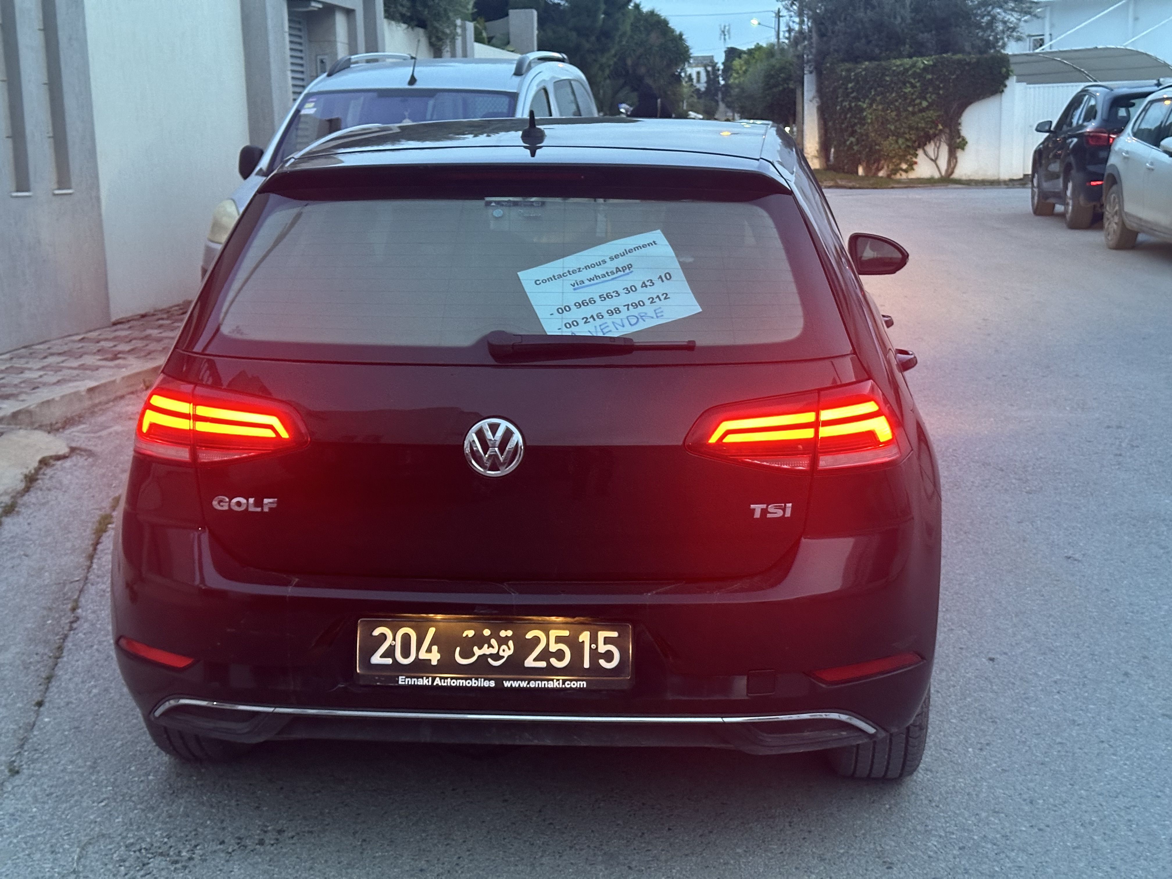 La Soukra&nbsp;La Soukra&nbsp;Volkswagen&nbsp;Golf 7&nbsp;Une bonne occasion pour les acheteurs s�rieux