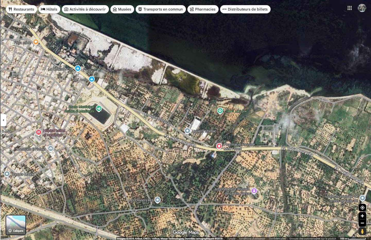 Ksibet El Mediouni&nbsp;Ksibet El Mediouni&nbsp;Terrain&nbsp;Terrain nu&nbsp;Terrain industriel 17000m ksibet el mediouni