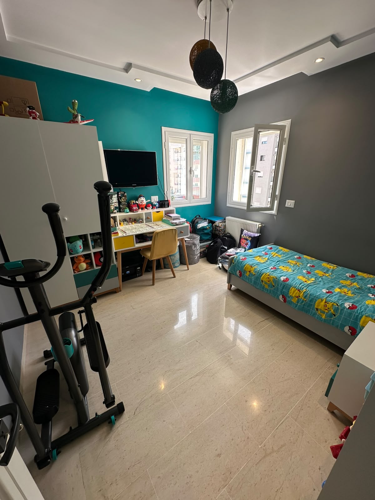 La Marsa&nbsp;El Aouina&nbsp;Vente&nbsp;Appart. 4 pi�ces&nbsp;Jardin aouina vnt app s3