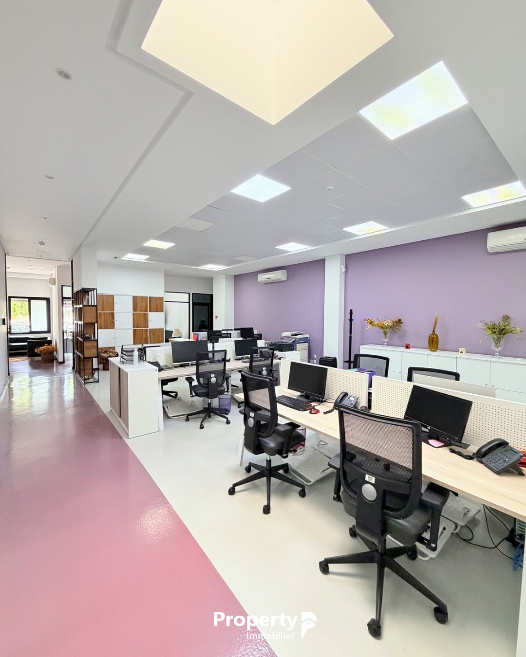 La Marsa&nbsp;Sidi Daoud&nbsp;Location&nbsp;Surfaces&nbsp;Plateau de bureaux avec showroom