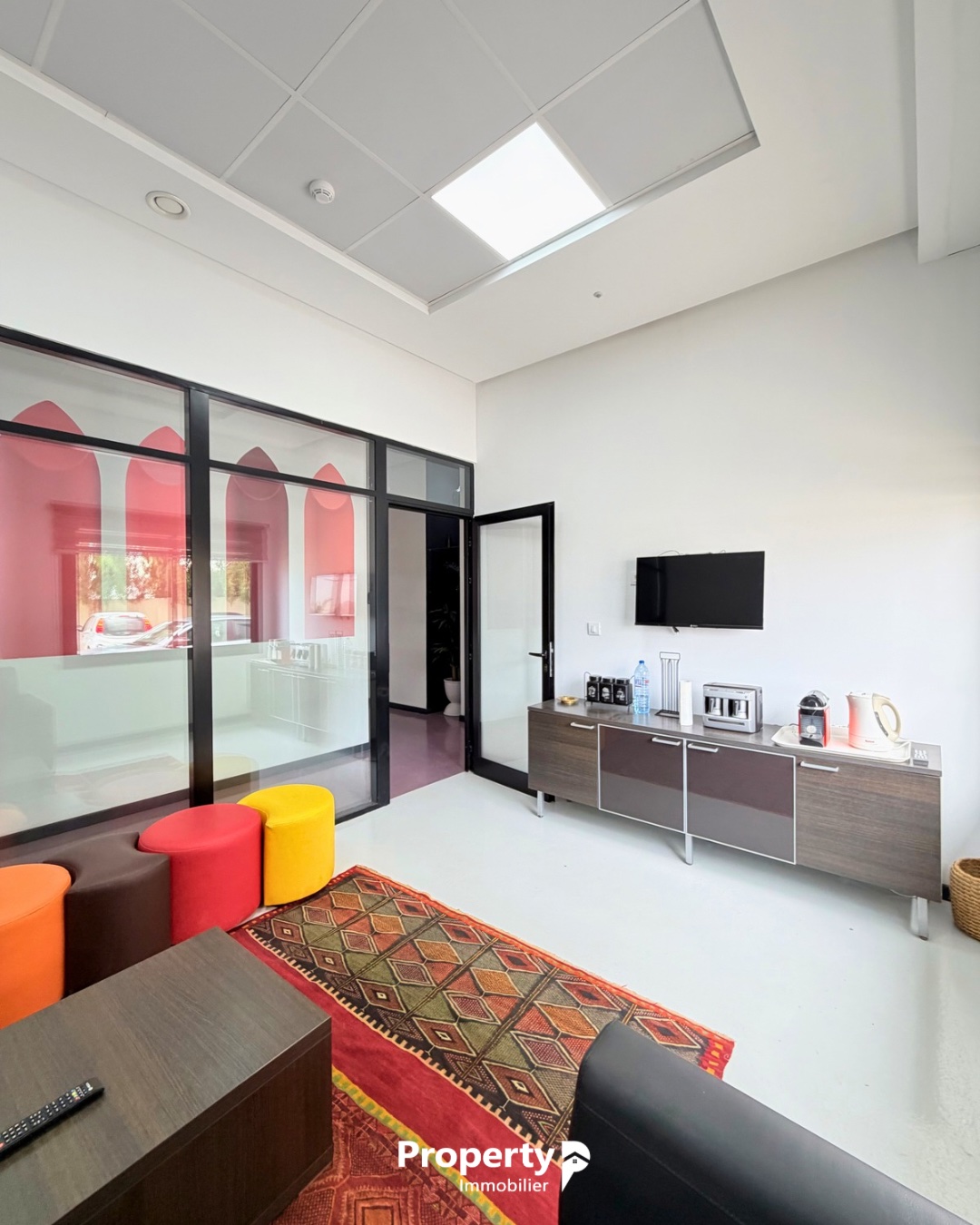 La Marsa&nbsp;Sidi Daoud&nbsp;Location&nbsp;Surfaces&nbsp;Plateau de bureaux avec showroom