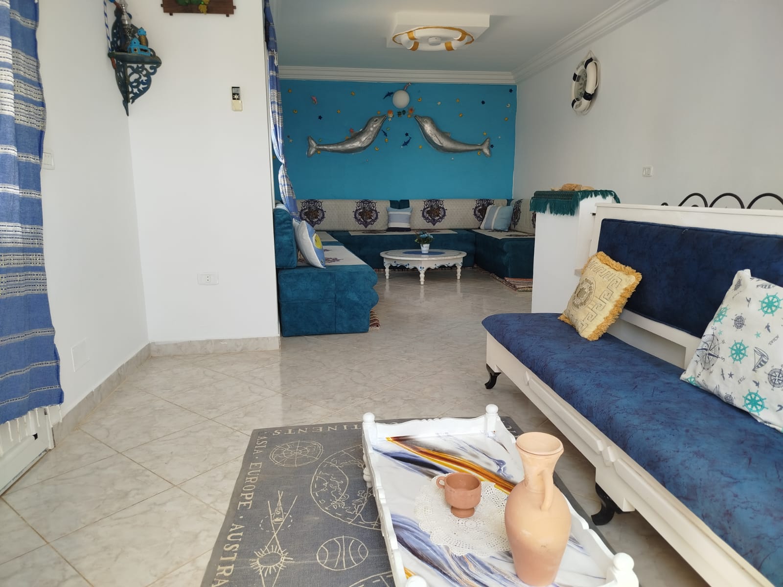El Haouaria&nbsp;Cite Touristique&nbsp;Location vacances&nbsp;Maisons&nbsp;Duplex tres luxueux plage sud elchatt guebli