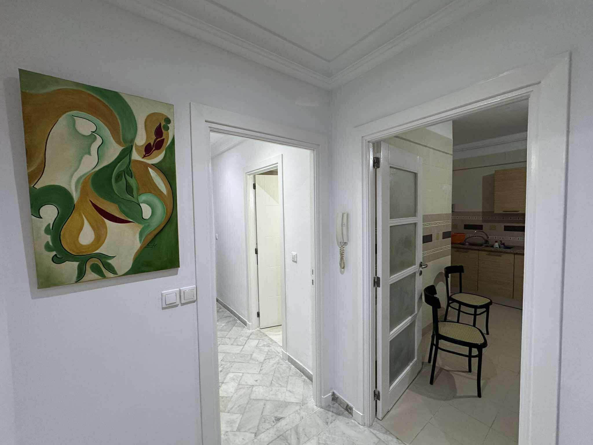 Ariana Ville&nbsp;Cite Ennasr 1&nbsp;Location&nbsp;Appart. 3 pi�ces&nbsp;S2  1350 d ennasr 1