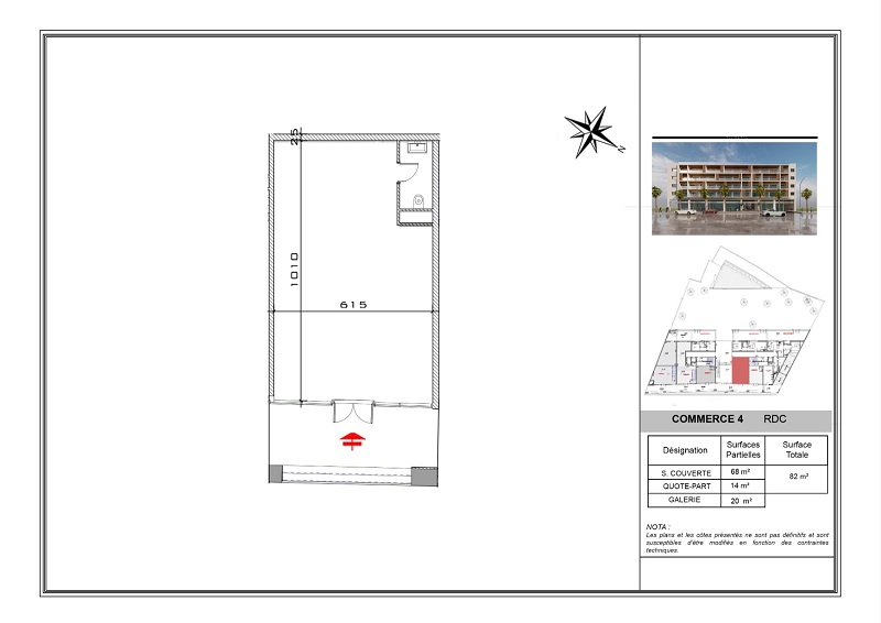 Mahdia&nbsp;Mahdia&nbsp;Bureaux & Commerces&nbsp;Fond de Commerce&nbsp;Sur plan local commercial � mahdia
