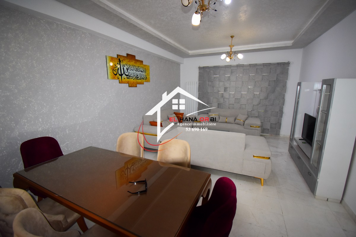 Mahdia&nbsp;Mahdia&nbsp;Location vacances&nbsp;Appart. 2 pi�ces&nbsp;Appartement s3 rz fatimide neuf � mahdia