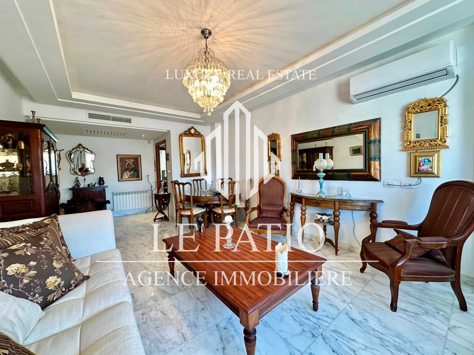 Ain Zaghouan&nbsp;Jardins de Carthage&nbsp;Location&nbsp;Appart. 4 pi�ces&nbsp;Appartement s3 meubl� a anz nord
