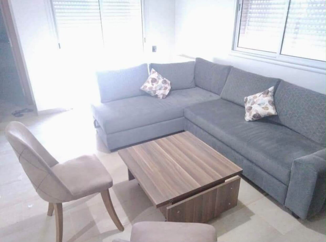 Mnihla&nbsp;Jardins d'el Menzah&nbsp;Location&nbsp;Appart. 2 pi�ces&nbsp;Appartement s1 meubl� � jardin d'el menzah 2