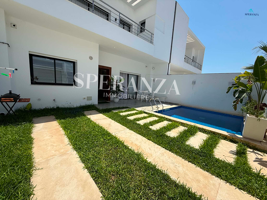 Hammamet&nbsp;Hammamet&nbsp;Location vacances&nbsp;Appart. 4 pi�ces&nbsp;Duplex velora