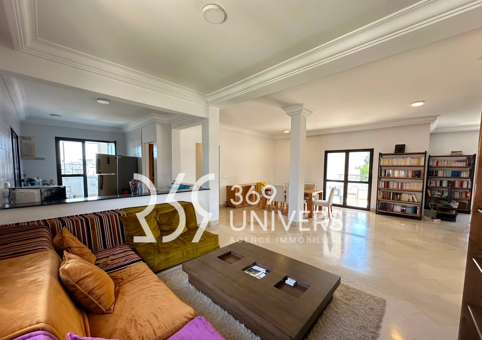 La Marsa&nbsp;Gammart&nbsp;Location&nbsp;Appart. 2 pi�ces&nbsp;Etage meubl� avec balcon � gammarth ref ra177
