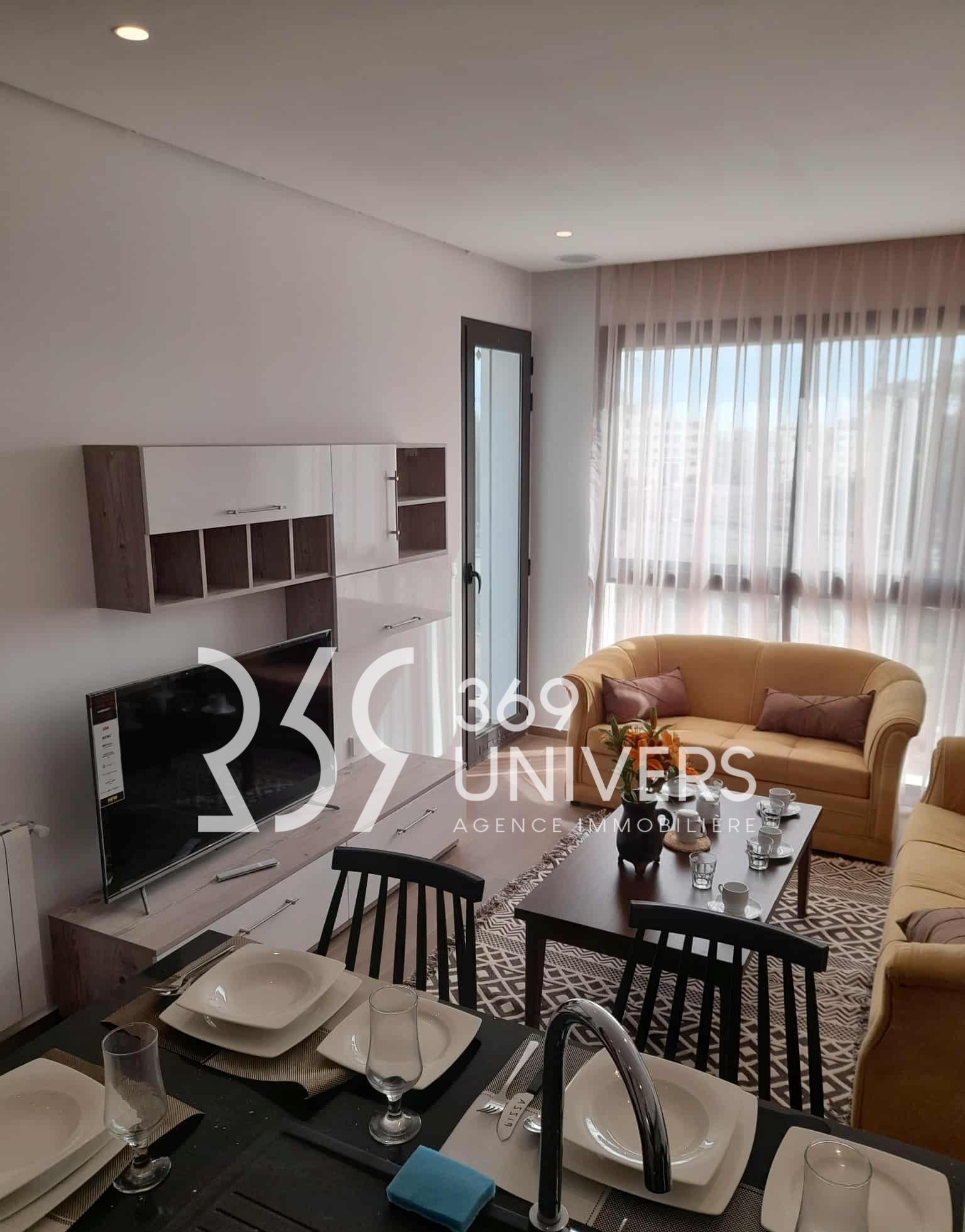 Ain Zaghouan&nbsp;Jardins de Carthage&nbsp;Location&nbsp;Appart. 1 pi�ce&nbsp;Appartement meubl� au jdc ref ra178