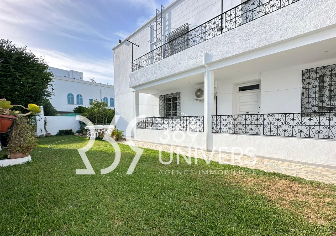 La Marsa&nbsp;Marsa Safsaf&nbsp;Location&nbsp;Appart. 3 pi�ces&nbsp;Rdc meubl� avec terrasse � la marsa ref ra172
