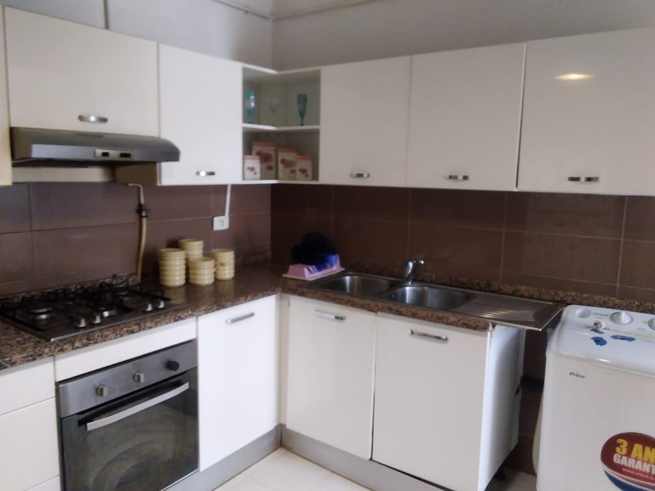 Mnihla&nbsp;Jardins d'el Menzah&nbsp;Location&nbsp;Appart. 3 pi�ces&nbsp;Appartement meubl� s2 jardin menzah2