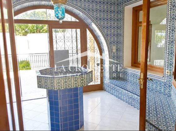 La Marsa&nbsp;Cite El Moustakbel (La Marsa)&nbsp;Location&nbsp;Maisons&nbsp;Villa s6 avec piscine � la marsa mvl0390