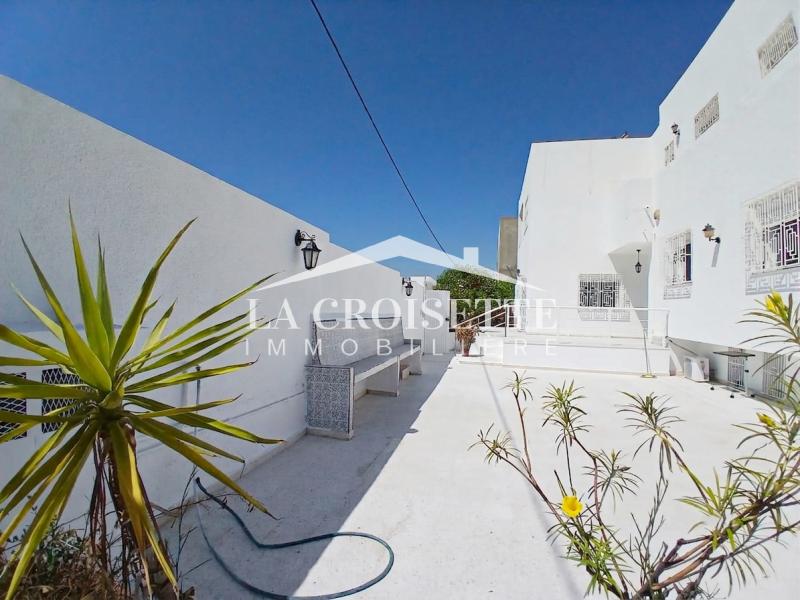 La Marsa&nbsp;Marsa Ennassim&nbsp;Location&nbsp;Appart. 4 pi�ces&nbsp;Rez de chauss�e de villa s3 � la marsa mrcl0355