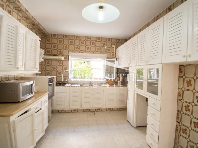 La Marsa&nbsp;Marsa Ennassim&nbsp;Location&nbsp;Appart. 4 pi�ces&nbsp;Rez de chauss�e de villa s3 � la marsa mrcl0355