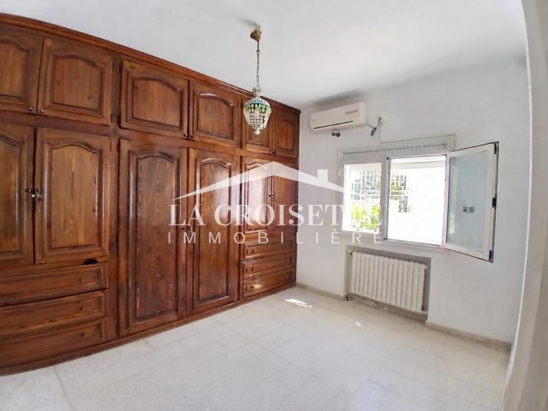 La Marsa&nbsp;Marsa Ennassim&nbsp;Location&nbsp;Appart. 4 pi�ces&nbsp;Rez de chauss�e de villa s3 � la marsa mrcl0355