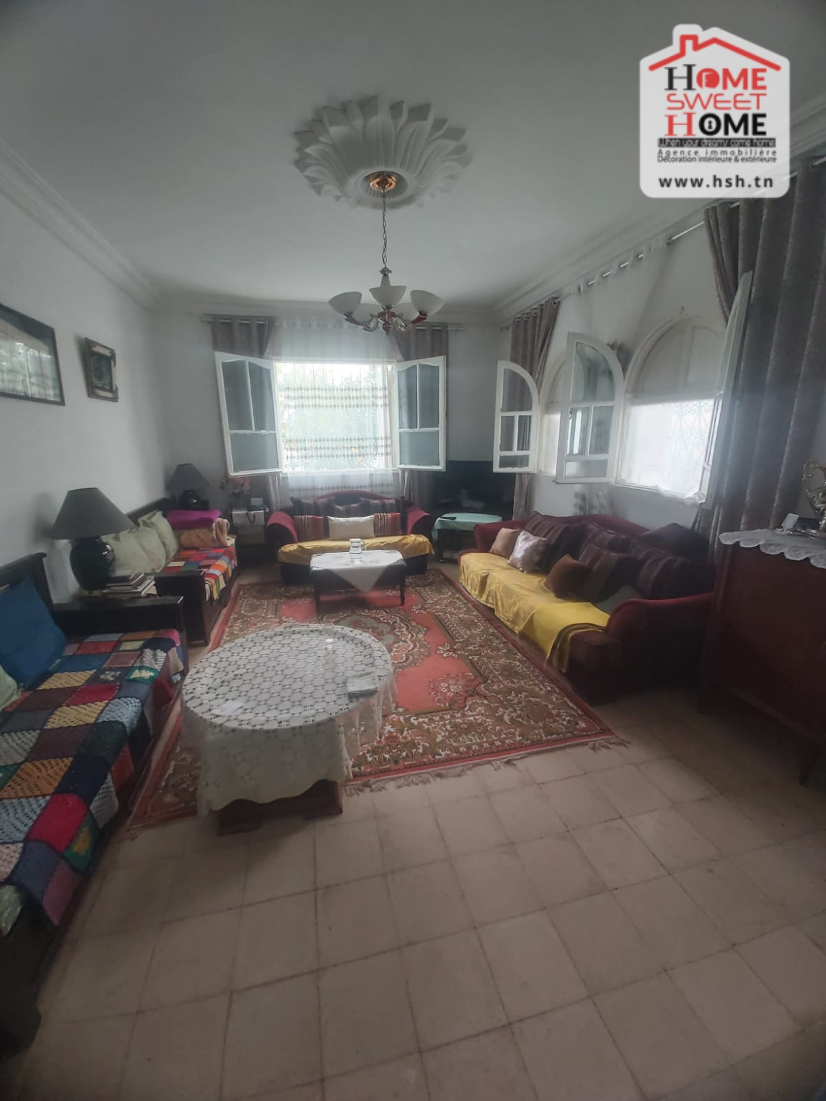 Mannouba&nbsp;La Mannouba&nbsp;Vente&nbsp;Appart. 4 pi�ces&nbsp;Villa acacias  � manouba