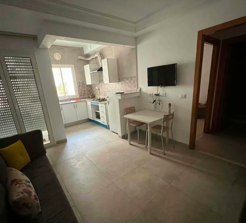 La Marsa&nbsp;El Aouina&nbsp;Location&nbsp;Appart. 2 pi�ces&nbsp;Appartement meubl� cit� wahat s1