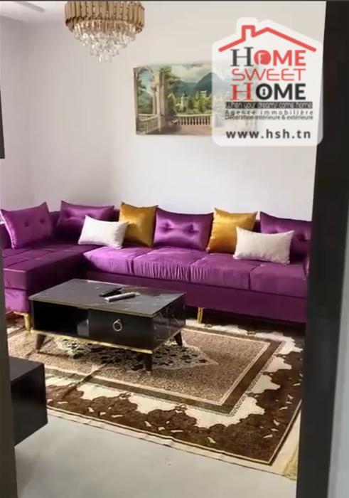 La Marsa&nbsp;El Aouina&nbsp;Location&nbsp;Appart. 2 pi�ces&nbsp;Appart s1 meubl� azal � l'aouina