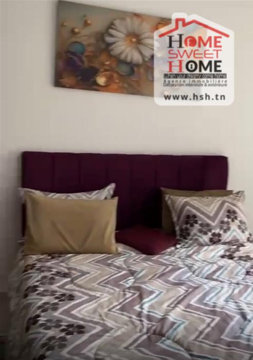 La Marsa&nbsp;El Aouina&nbsp;Location&nbsp;Appart. 2 pi�ces&nbsp;Appart s1 meubl� azal � l'aouina