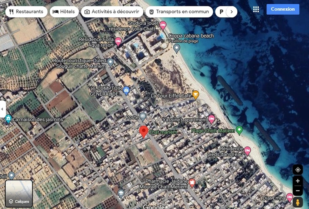 Akouda&nbsp;Chatt Meriem&nbsp;Vente&nbsp;Appart. 4 pi�ces&nbsp;Immeuble r2 surfaces500m2 composer 3 appart