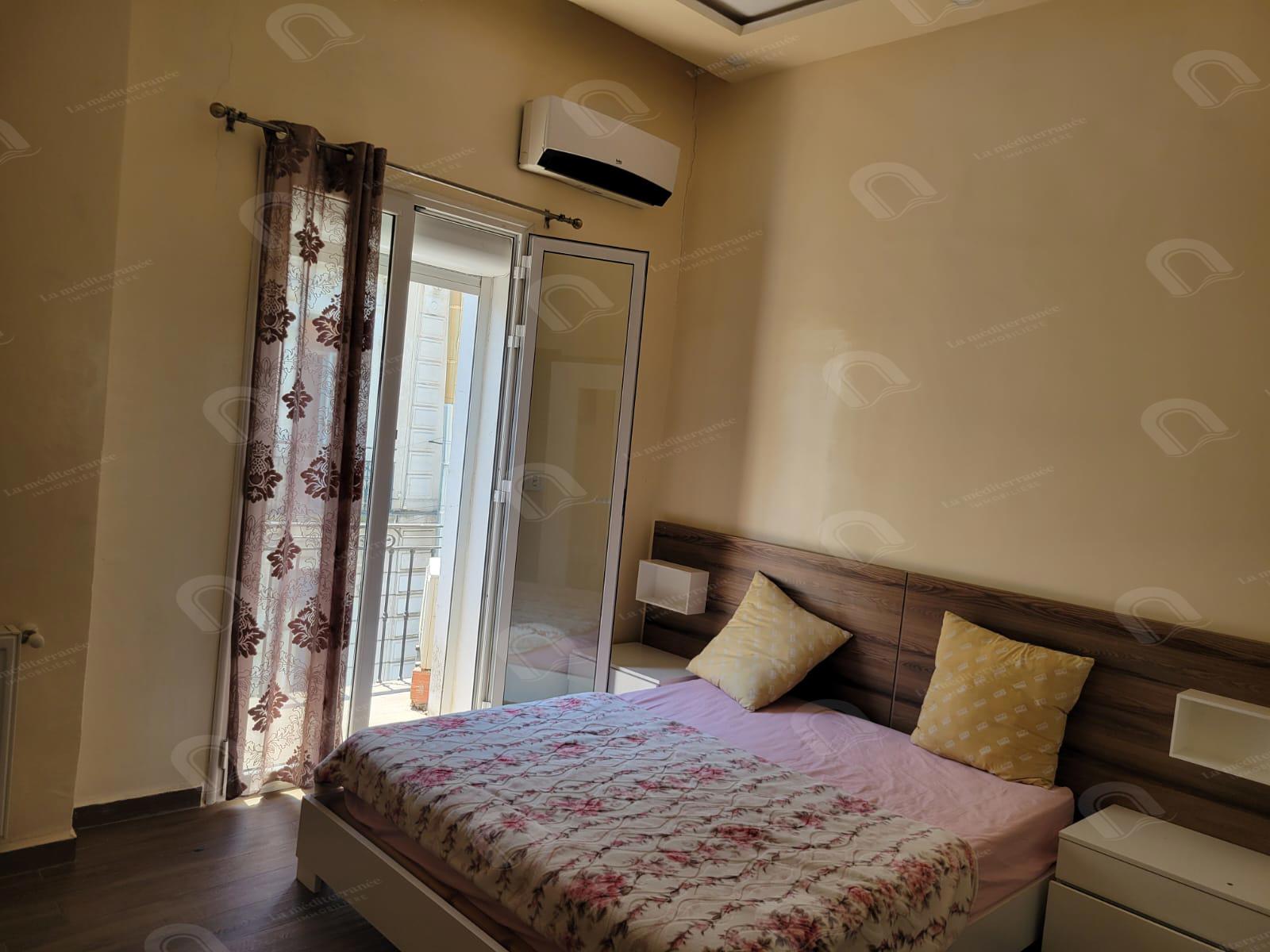 Bab Bhar&nbsp;Bab Bhar&nbsp;Location&nbsp;Appart. 2 pi�ces&nbsp;Appartement s2 meubl� au centre ville