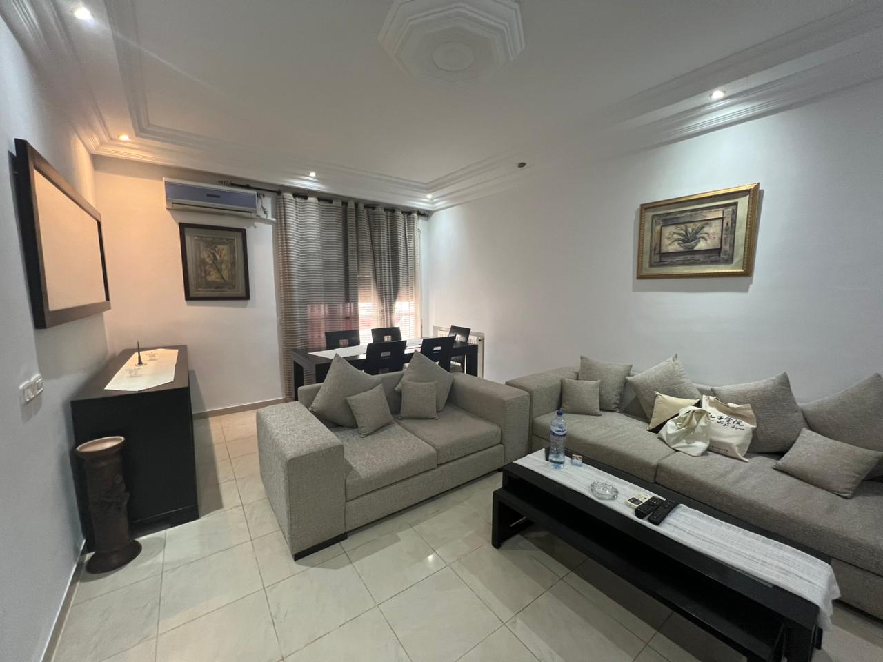 Cite El Khadra&nbsp;Cite Oplympique&nbsp;Location&nbsp;Appart. 3 pi�ces&nbsp;S plus 2 meubl� a la cit� olympique wb4500