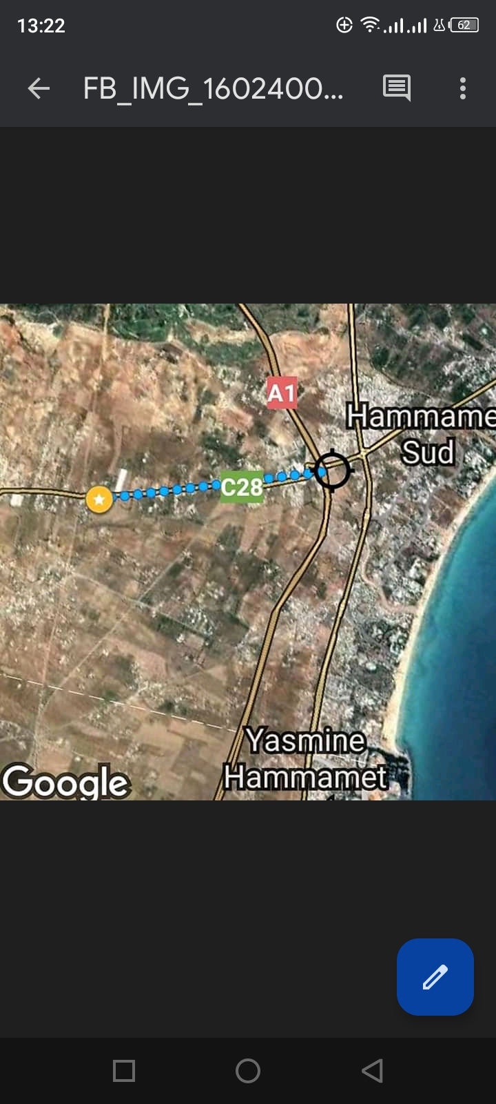 Hammamet&nbsp;Sidi Hmed&nbsp;Terrain&nbsp;Terrain nu&nbsp;Terrain nu