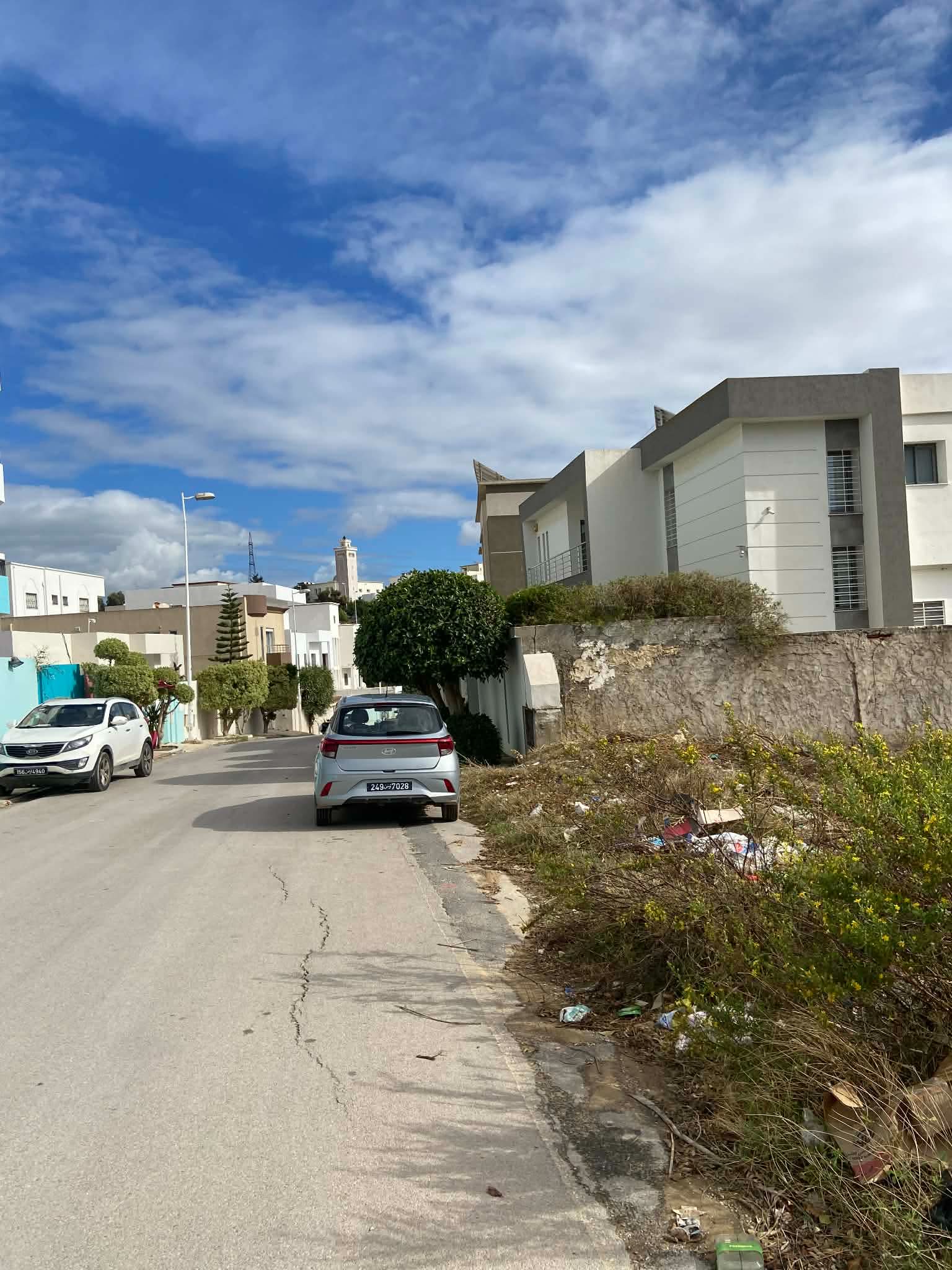 Mnihla&nbsp;Jardins d'el Menzah&nbsp;Terrain&nbsp;Terrain nu&nbsp;Terain titre bleu