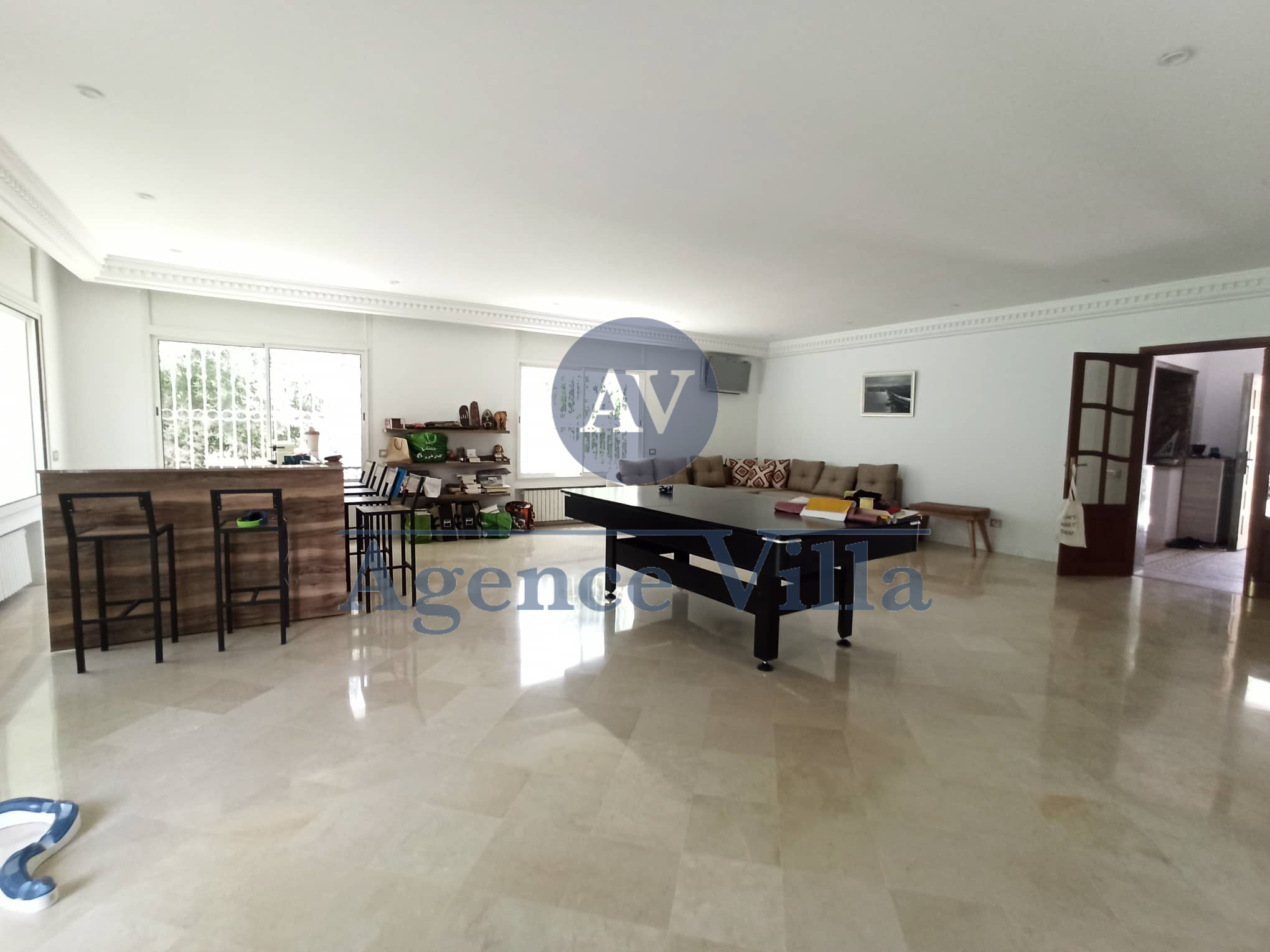 La Marsa&nbsp;Gammart&nbsp;Location&nbsp;Maisons&nbsp;Une villa s4 avec piscine � gammarth