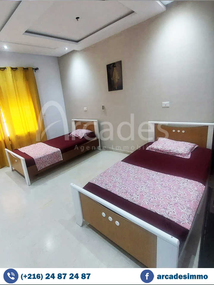 Monastir&nbsp;Monastir&nbsp;Location&nbsp;Appart. 2 pi�ces&nbsp;Jolie appartement s2 skanes