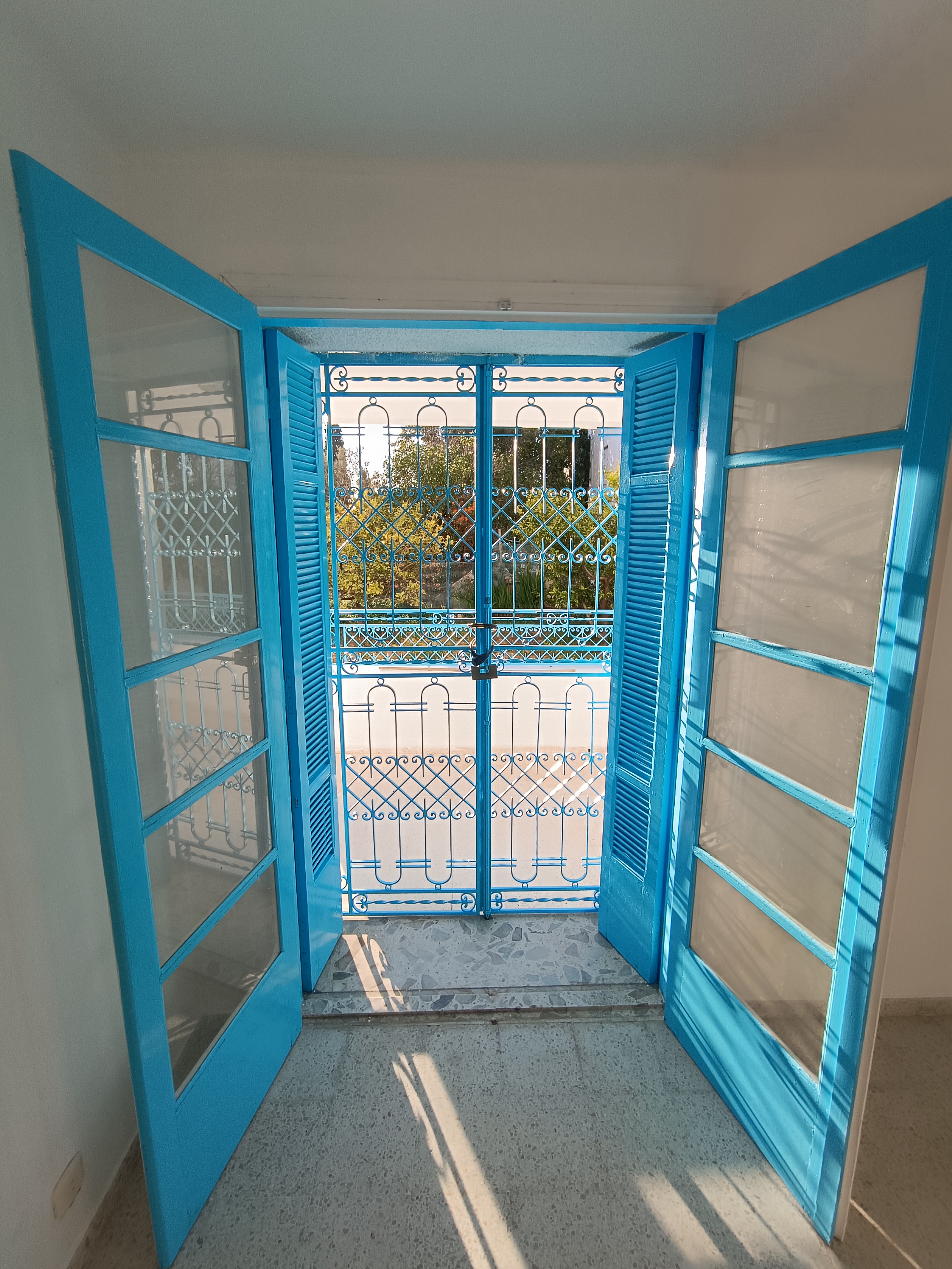 El Menzah&nbsp;El Menzah 9&nbsp;Location&nbsp;Appart. 4 pi�ces&nbsp;Rez de jardin de villa de 520 m2 � el menzah7