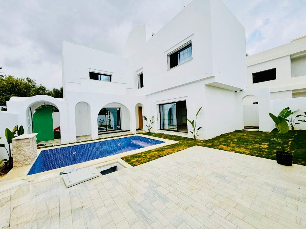 Hammamet&nbsp;Hammamet&nbsp;Vente&nbsp;Maisons&nbsp;V639 villa santorini qs