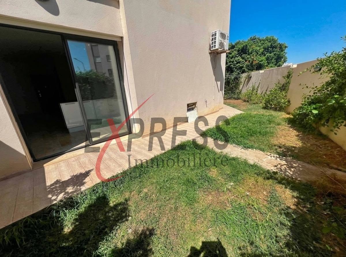 Ariana Ville&nbsp;Cite Ennasr 2&nbsp;Location&nbsp;Appart. 3 pi�ces&nbsp;Un appart s2 rdc haut standing avec jardin