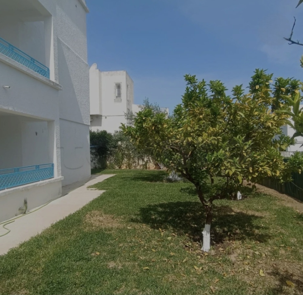 Ariana Ville&nbsp;El Menzah 7&nbsp;Location&nbsp;Appart. 4 pi�ces&nbsp;Rez de jardin de villa ind�pendant a menzah 7