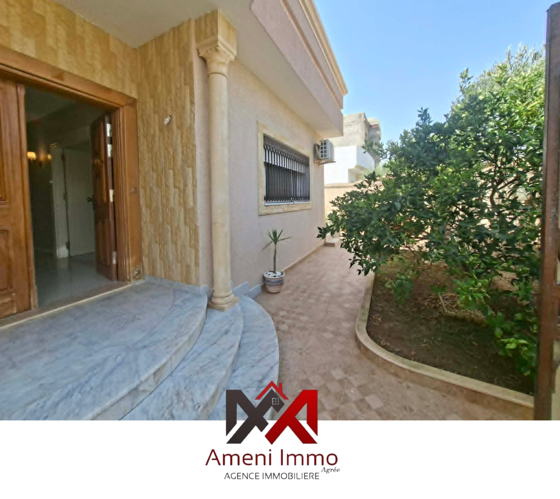 Hammam Chatt&nbsp;Borj Cedria&nbsp;Vente&nbsp;Maisons&nbsp;Chic villa s4 � borj cdria cit� erriadh