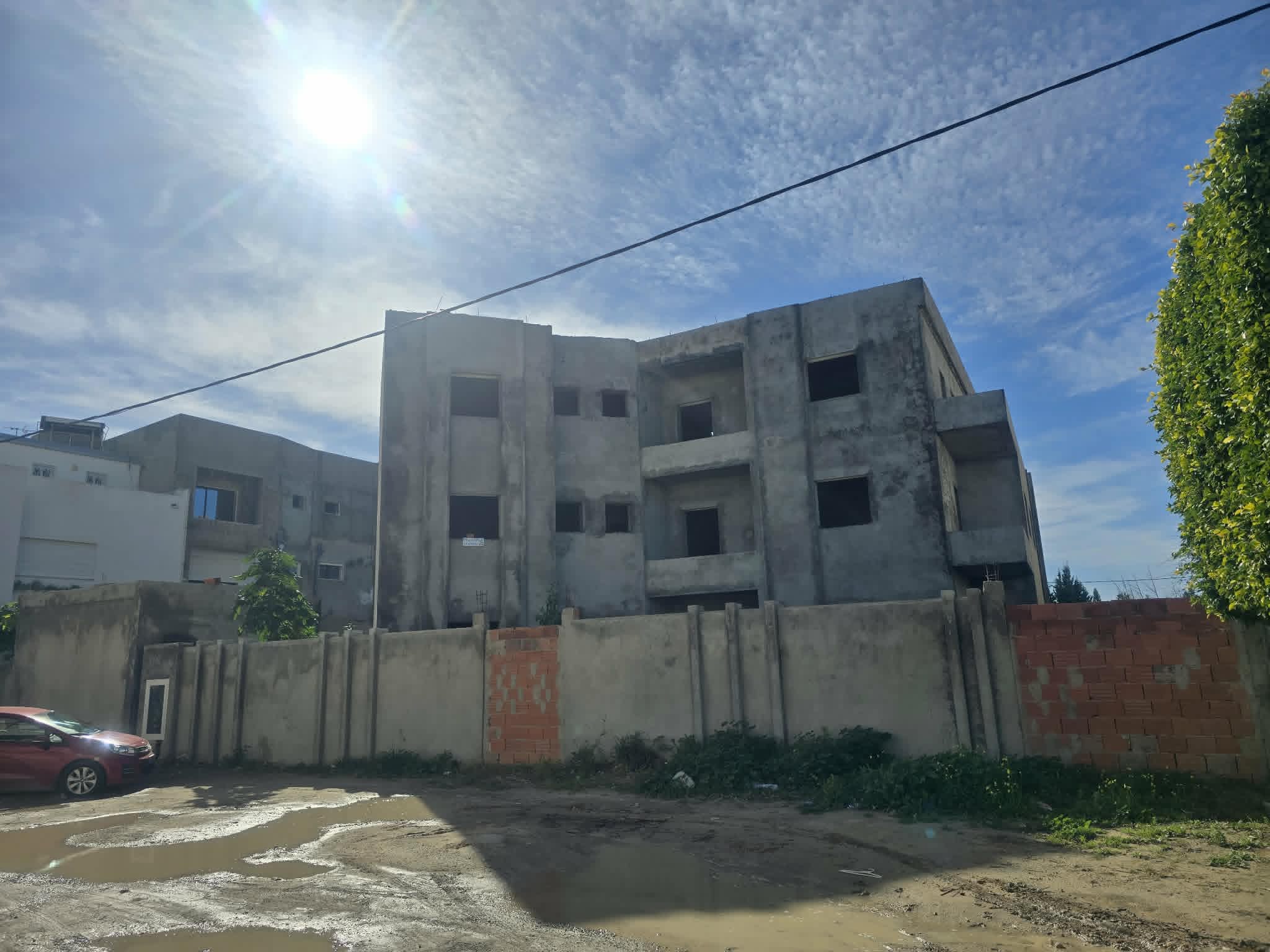 Hammamet&nbsp;Chaabet El Mrezga&nbsp;Vente&nbsp;Autre&nbsp;Immeuble inachev� � mrezga hammamet