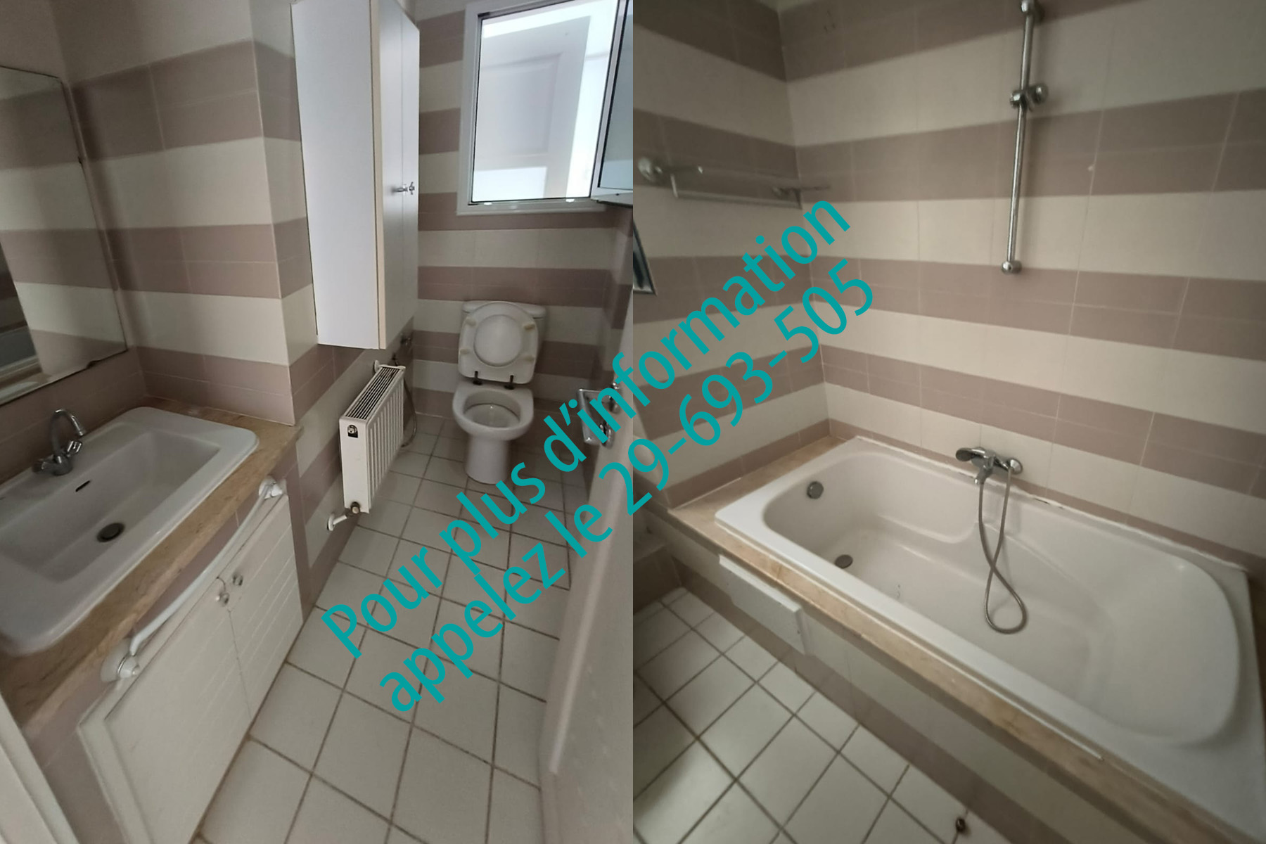 La Marsa&nbsp;Gammart&nbsp;Vente&nbsp;Appart. 3 pi�ces&nbsp;Appt gammarth sup�rieur en excellent �tat