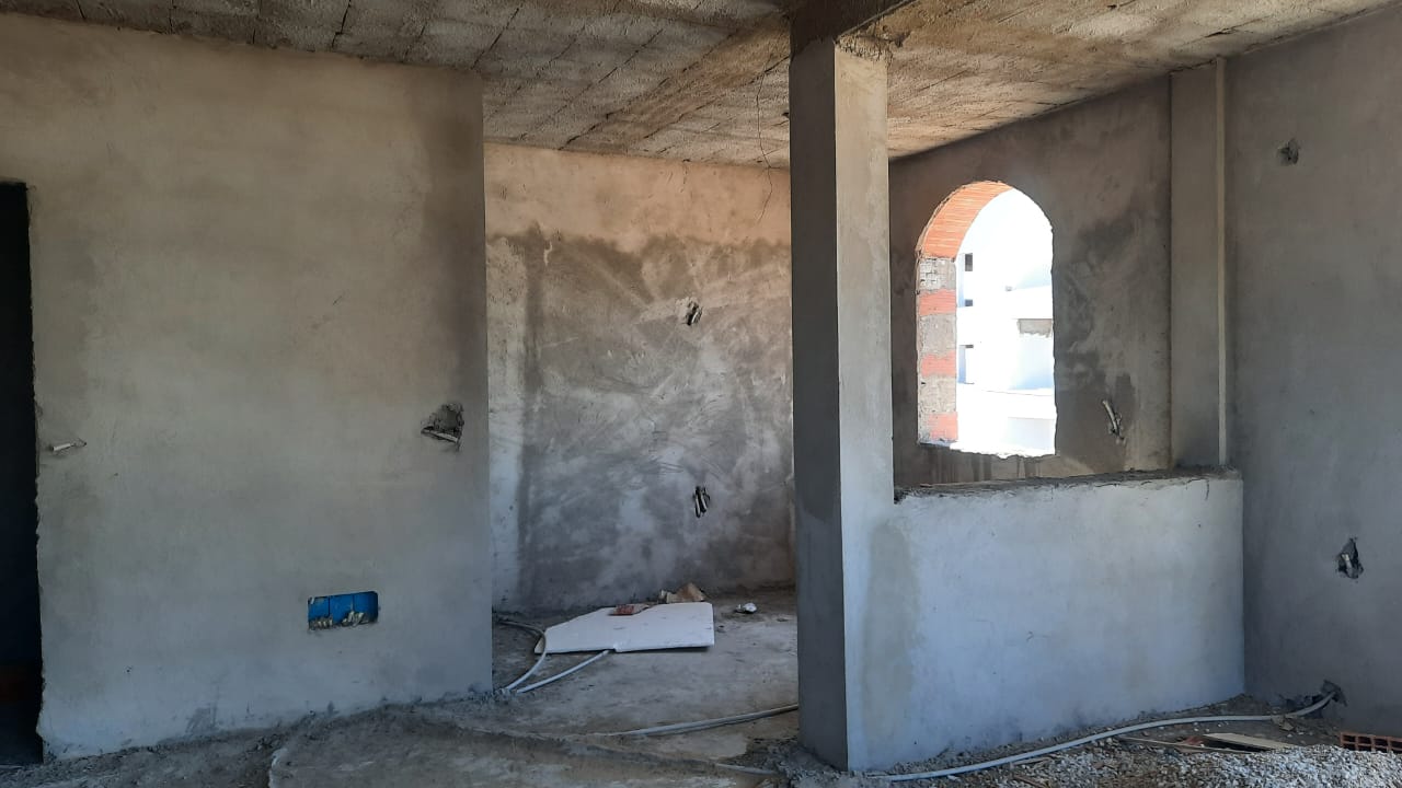 Hammam Sousse&nbsp;Hammam Sousse&nbsp;Vente&nbsp;Maisons&nbsp;Villa r plus 1 inachev�e  el bhaier h sousse