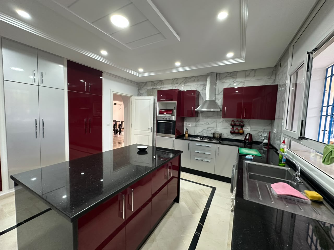 Akouda&nbsp;Chatt Meriem&nbsp;Vente&nbsp;Maisons&nbsp;Magnifique et superbe villa
