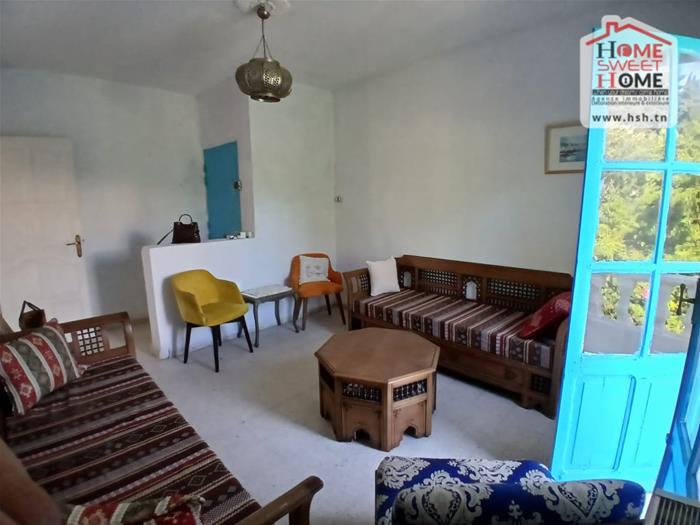 La Marsa&nbsp;Marsa Ennassim&nbsp;Location&nbsp;Appart. 3 pi�ces&nbsp;Etage de villa s3 meubl� amal � la marsa