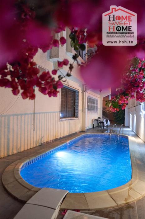 La Marsa&nbsp;Marsa Ennassim&nbsp;Location&nbsp;Appart. 2 pi�ces&nbsp;Rdc s2 meubl� toney � cit� des juges la marsa