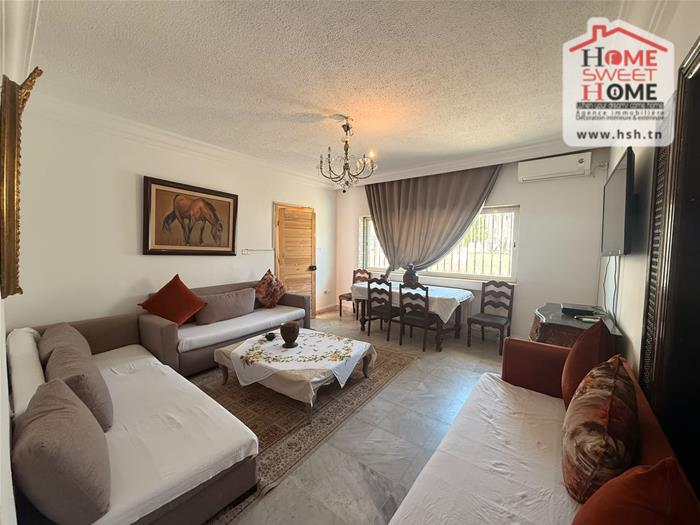 La Marsa&nbsp;Marsa Ennassim&nbsp;Location&nbsp;Appart. 2 pi�ces&nbsp;Rdc s2 meubl� toney � cit� des juges la marsa